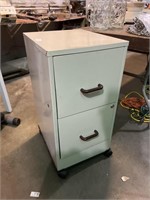 File cabinet on casters