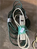 Extension cord and power strip
