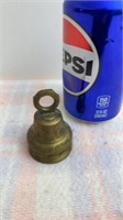 Vintage Bells of Sarna India Etched Brass Bell
