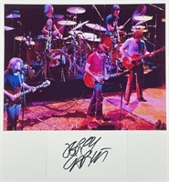 Jerry Garcia Autograph w/ Grateful Dead Photo