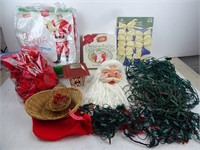 Lot of Misc. Christmas Décor & String Lights
