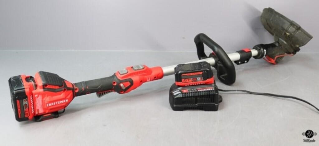 Craftsman Electric Weed Wacker w/Batteries/Charger