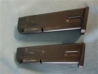 2- 9mm Para Beretta Magazines
