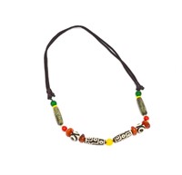 Chinese Tibetan Dzi Beads Necklace
