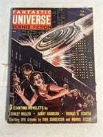 FEB 1958 FANTASTIC UNIVERSE SCI-FI PULP MAGAZINE
