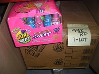 Too Tart suck ups candies 432 retail pieces 1 lot