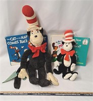 DR SUESS/CAT IN THE HAT LOT-1983 Plush+