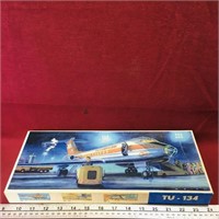 Interflug TU-134 Model Kit (Vintage) (Opened)