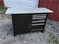 Craftsman 5 Drawer Metal Top Work Bench