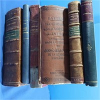 Antique Foreign Language Books 1800s-1900s