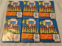 6 Packs of 1990 Fleer Baseball Cards