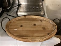 Wooden tray-slight use