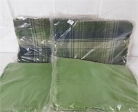 NEW PLACE MATS - GREEN - QTY 48