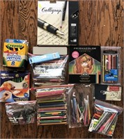 Colored Pencils, Markers, Calligraphy Set & More