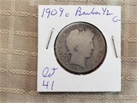 1909 Barber Half Dollar G