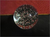 Large Bubble Glass Ball 4"Tall