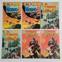 DC KONG THE UNTAMED COMIC BOOKS NO. 1, 1, 3, 3, 5