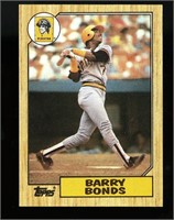 1987 Topps Barry Bonds Pittsburgh Pirates Rookie R