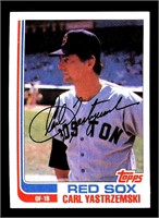 1982 Topps Carl Yastrzemski Boston Red Sox Basebal