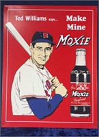 Modern Moxie Ted Williams metal sign 12x16"