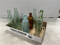 (9) Glass Bottles