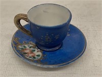 Miniature cup & saucer