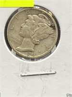 Mercury Head 90% Silver dime 1943-D