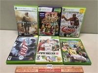 MIXED XBOX 360,  XBOX ONE AND XBOX GAMES