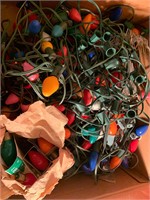 Vintage Color Christmas Lights