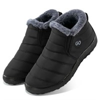 Ecetana Womens Winter Snow Boots Keep Warm Ankle B