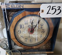 Elgin BatteryOp Wall Clock*