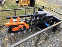 NEW MOWER KING SKID STEER TRENCHER