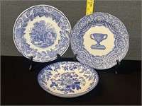 Spode Blue Room Bowl & Plates