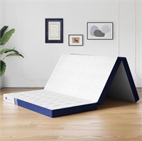 4 Inch Folding Mattress Full, Tri-Fold Memory