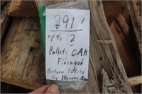 Firewood-Oak-Pallets