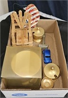 box of misc items