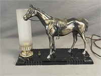 Vintage Horse Table Lamp