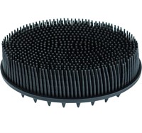 SILICONE BODY SCRUBBER AND HAIR SHAMPOO BRUSH