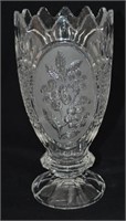 11" Frosted Glass Vase