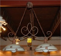 Double hanging light
