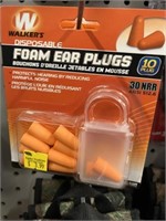 5 PACKS OF FOAM EAR PLUGS