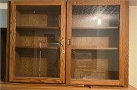 Oakwood Glass Cabinet