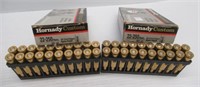 (40) Rounds of Hornady 22-250 Rem. 55 grain SP