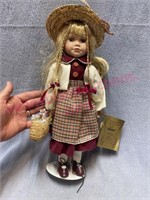Seymour Mann Megan porcelain doll