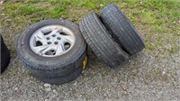 Michelin Premier LTX Tires on rims