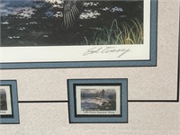 1993 AK Duck Stamp Print; Ed Tussey, Signed