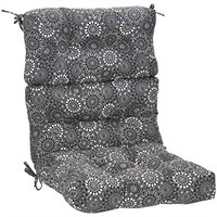 New Tufted Outdoor High Back Patio Chair Cushion-