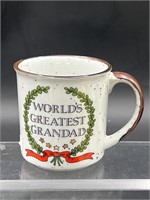 World's Greatest Grandad Vintage Japan Coffee Mug