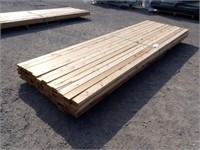 Qty Of 2 In. x 4 In. x 12 Ft. Low Grade Western