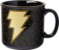 Silver Buffalo DC Comics Black Adam Mug  20oz